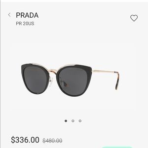 UNUSED WOMAN PRADA SUNGLASSES